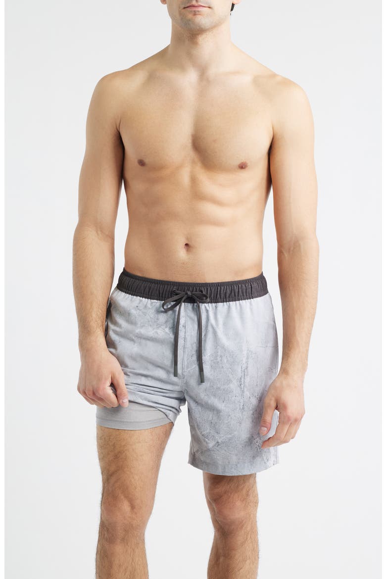 Lido Swim Trunks, Alternate, color, CARRARA GREY