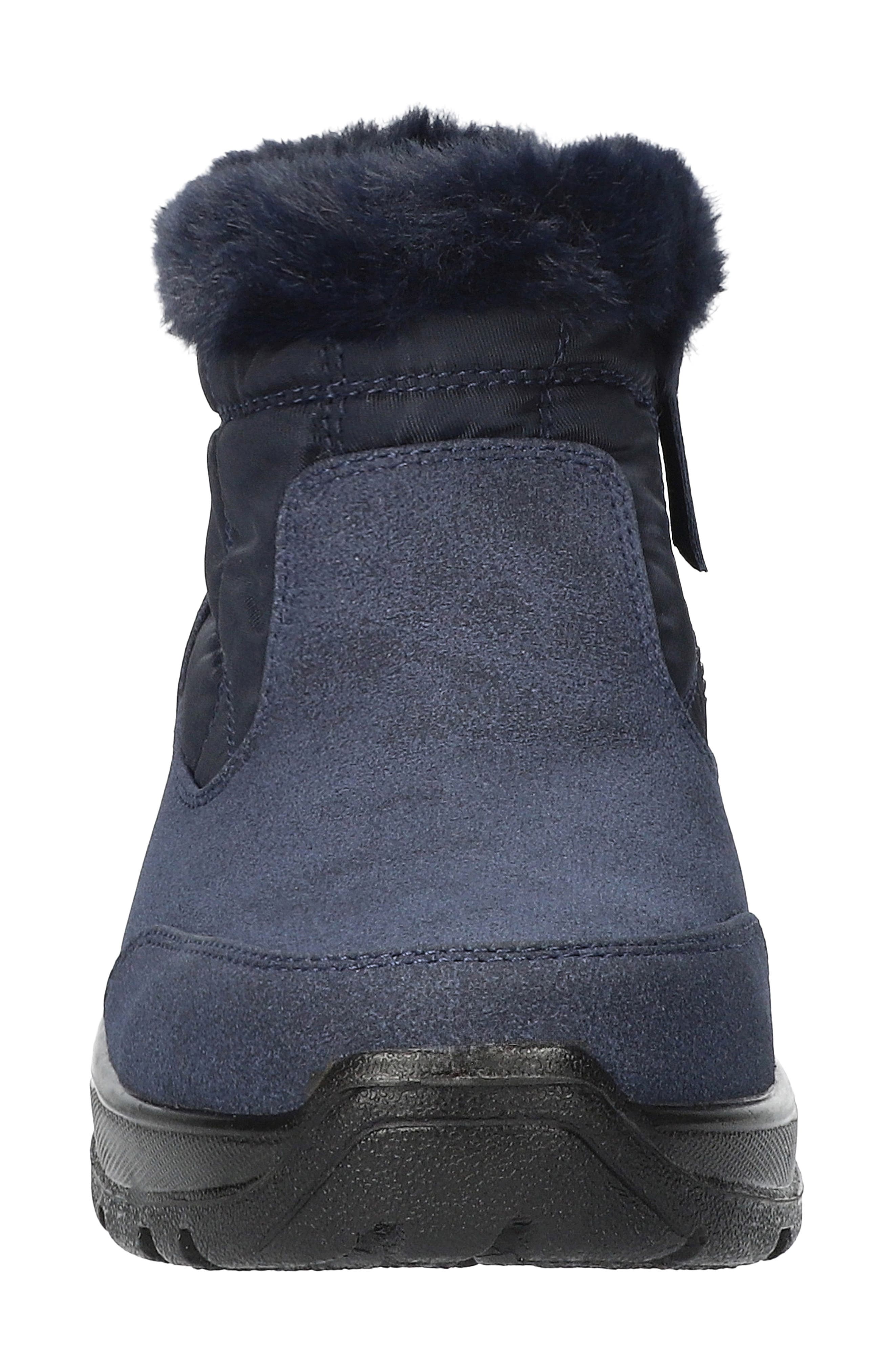 Sleet Waterproof Bootie, Alternate, color, NAVY NUBUCK