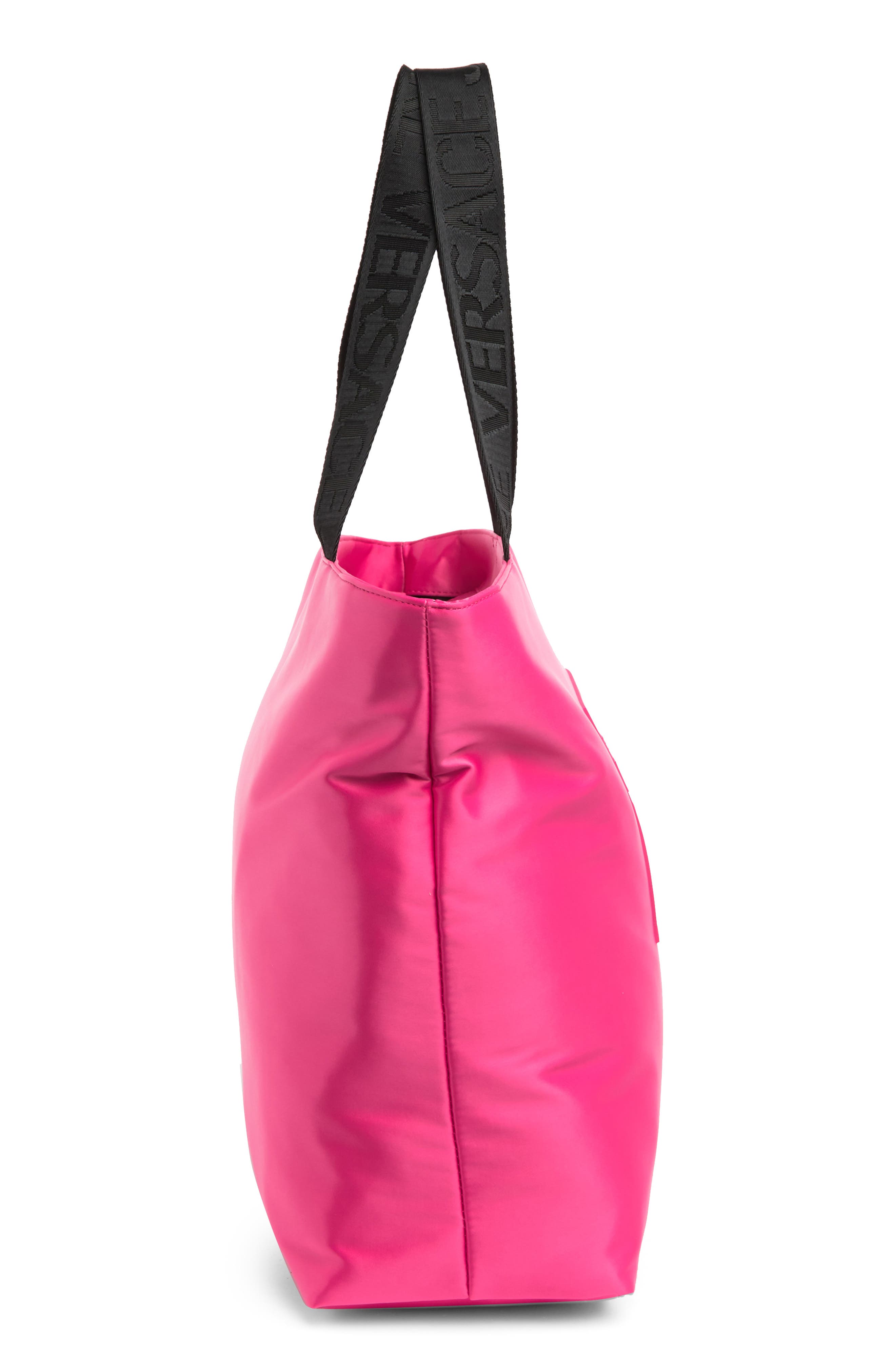 Versace Jeans Sporty Top Handle Tote Bag, Alternate, color, 