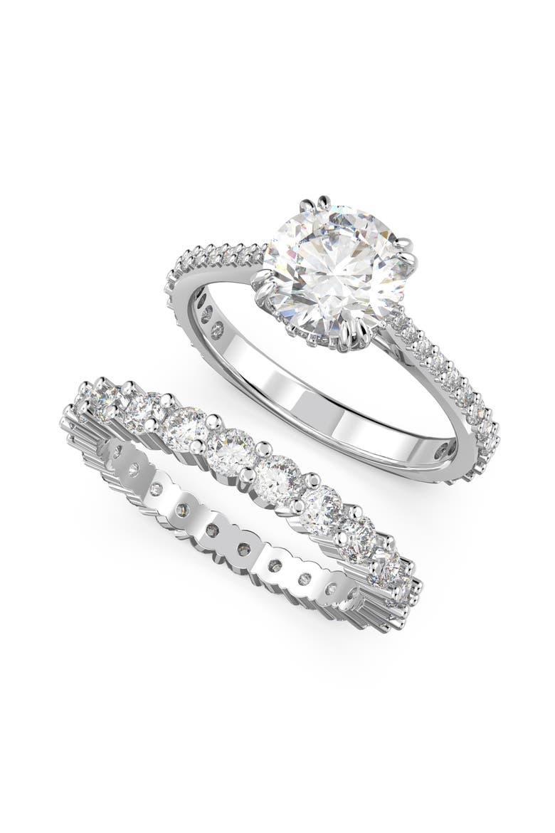 Stilla Ring Set, Main, color, SILVER