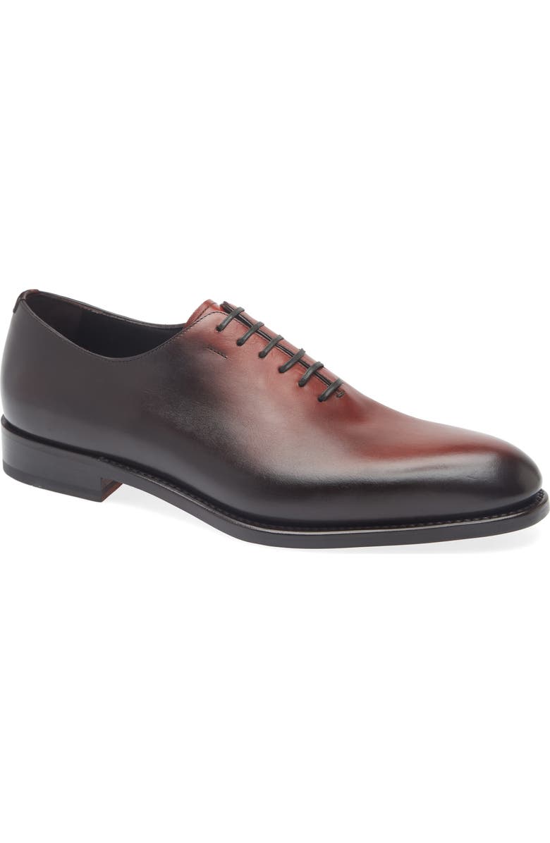 FERRAGAMO Angiolo Wholecut Shoe, Main, color, T.moro/ Citrus Neutro Chiaro