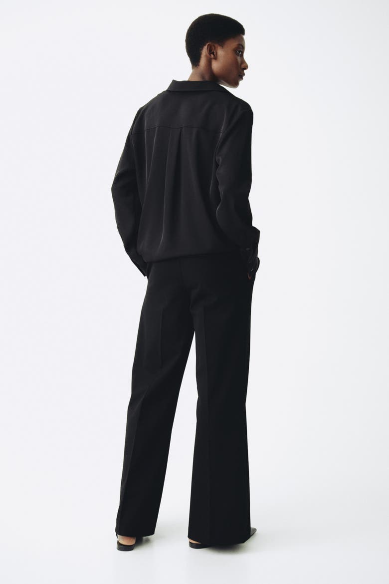Mama Bootcut Pants, Alternate, color, Black
