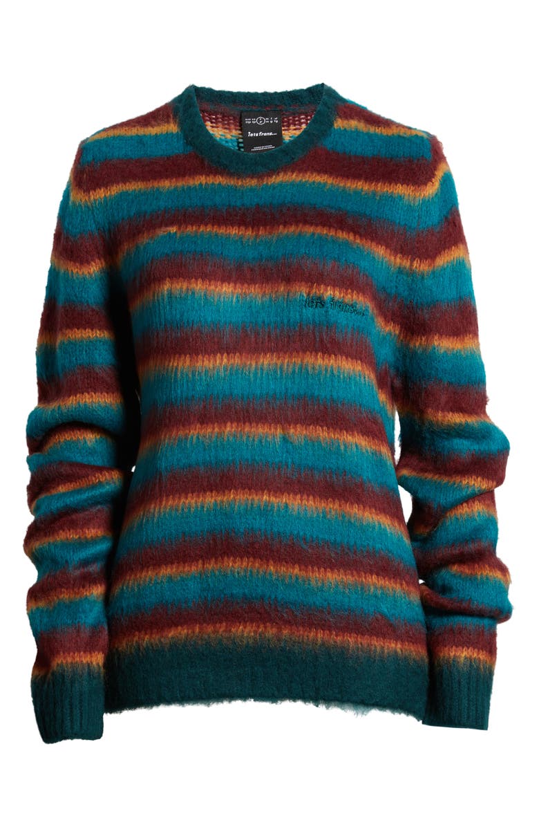 Iets Frans Fluffy Stripe Sweater, Alternate, color, 