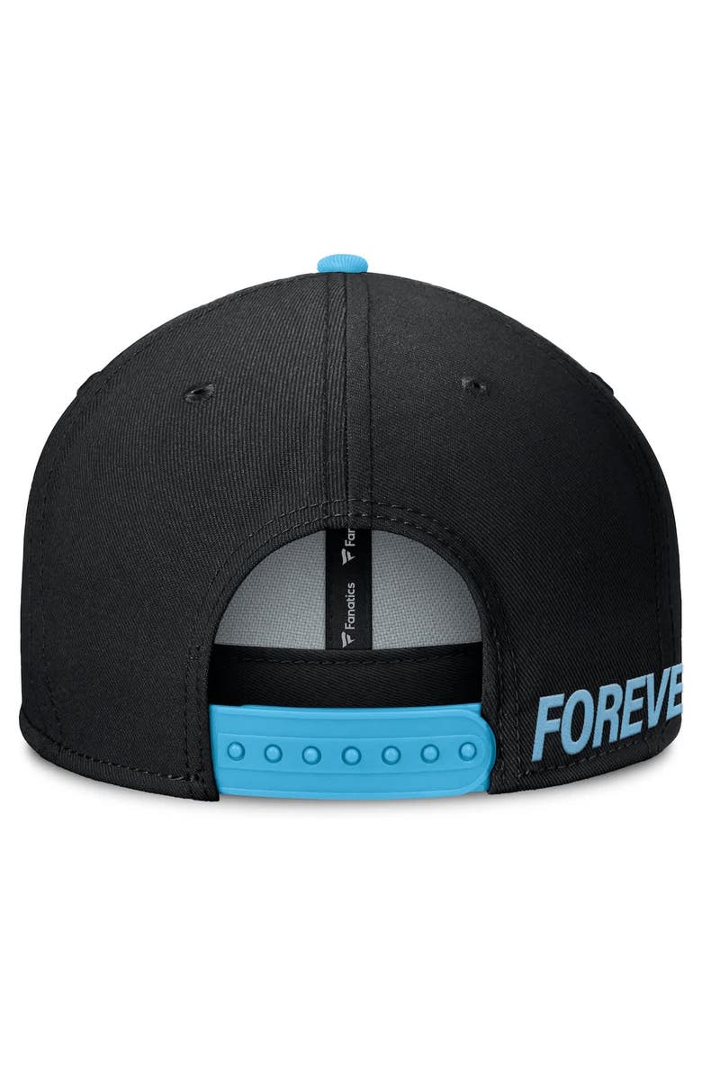 FANATICS Men's Fanatics Black Minnesota United FC Sitter Snapback Hat, Alternate, color, 