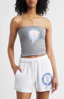 BOYS LIE Later Cowboy Embellished Graphic Tube Top