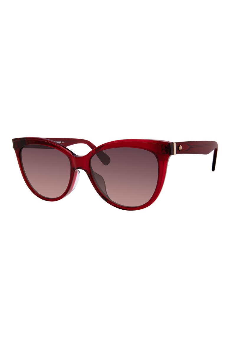 56mm daesha cat eye sunglasses, Alternate, color, 0C9A-3X