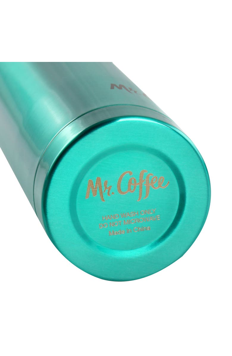 Mr. Coffee Javelin 2 Piece Thermal Bottle and Travel Mug Set, Alternate, color, Green