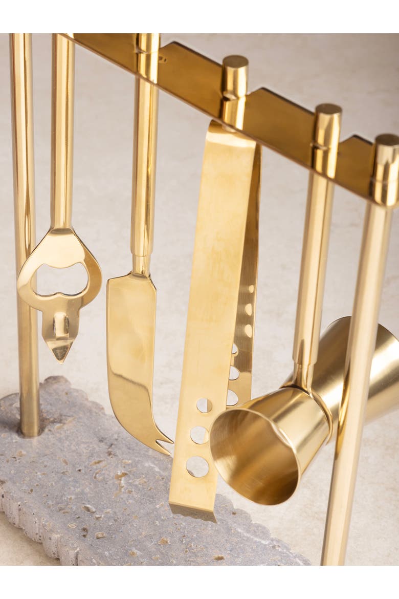 Jubel Bar Tools Set, Alternate, color, Gold