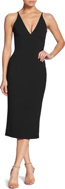 Dress the Population Lyla Crepe Cocktail Dress