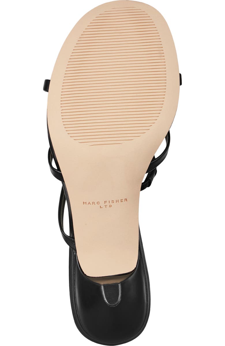 Marc Fisher LTD Natesa Strappy Kitten Heel Sandal, Alternate, color, Black