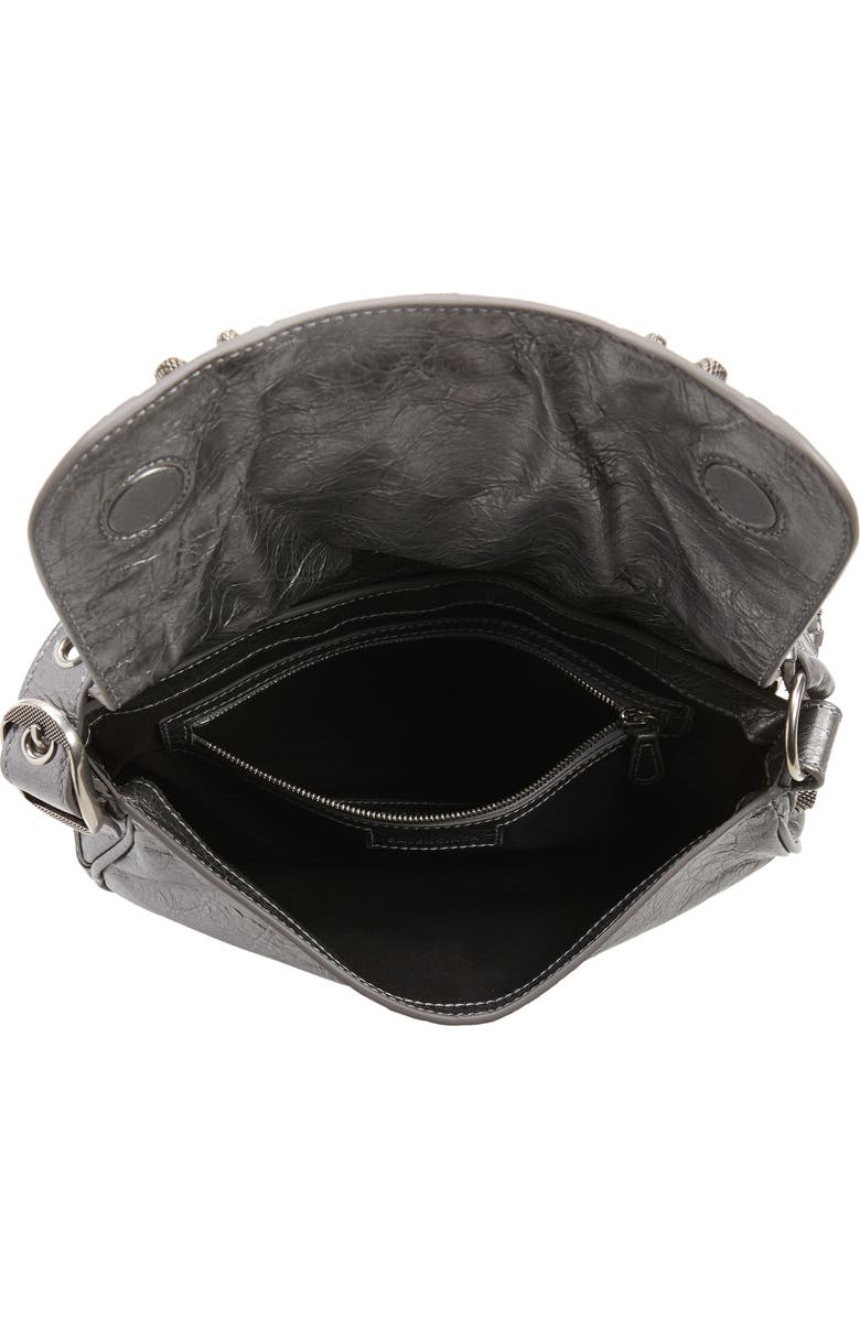 Balenciaga Le Cagole Leather Crossbody Bag, Alternate, color,