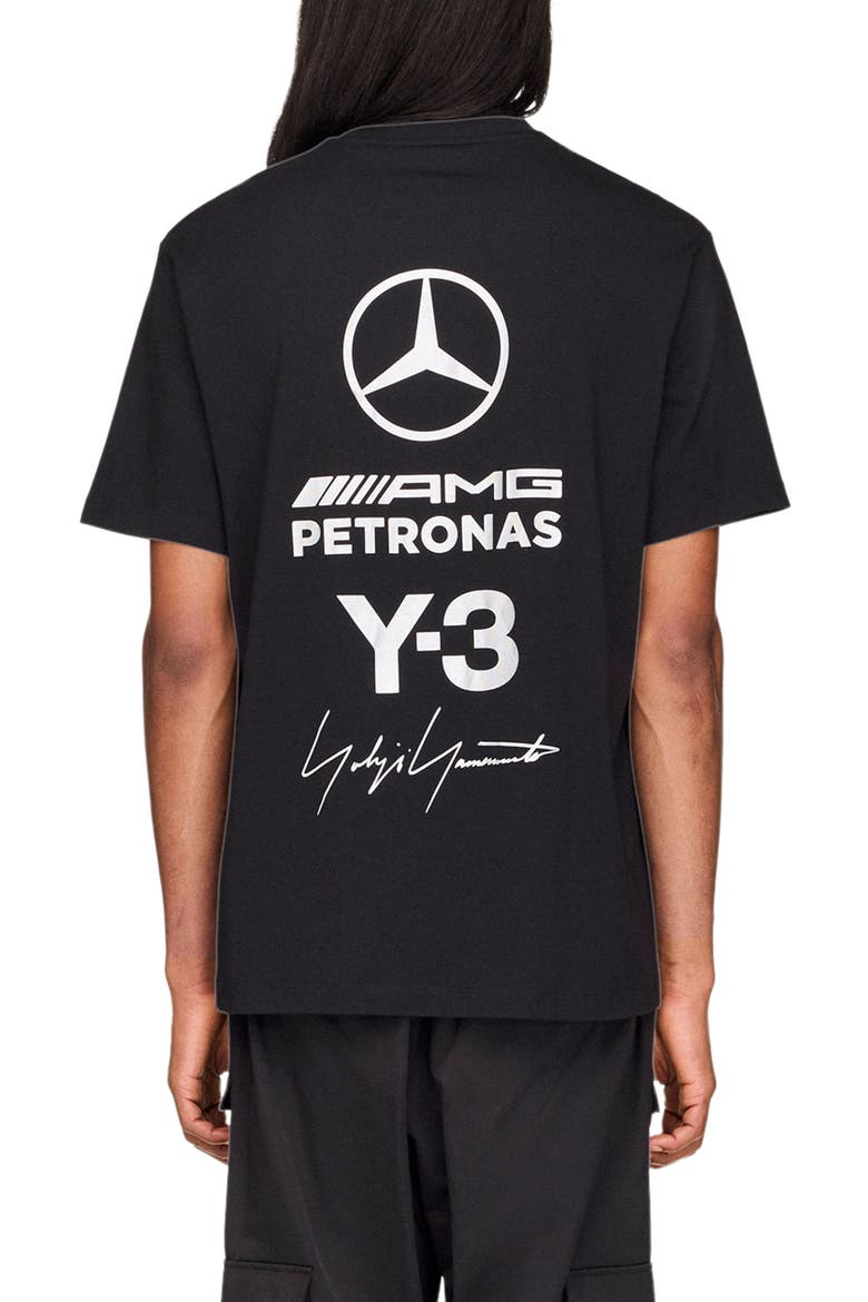 F1 Logo Cotton Graphic T-Shirt, Alternate, color, BLACK