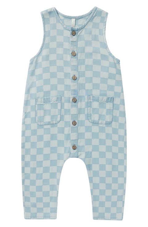 Blue Check Jumpsuit (Baby)