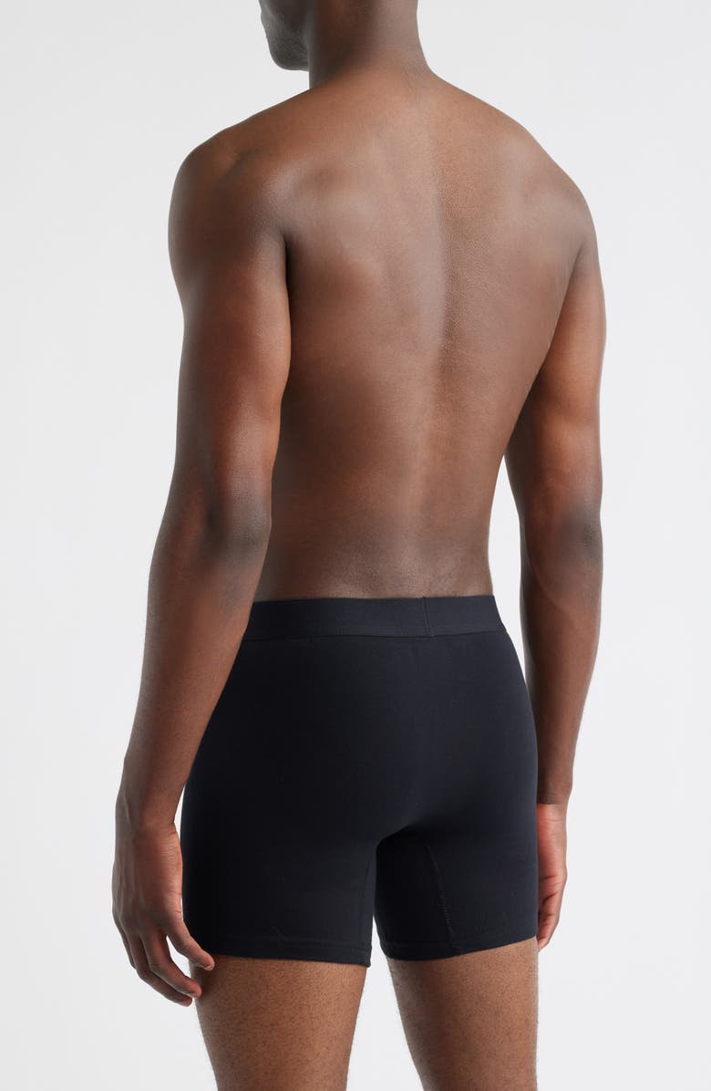 Nordstrom 3-Pack Boxer Briefs, Alternate, color, Black