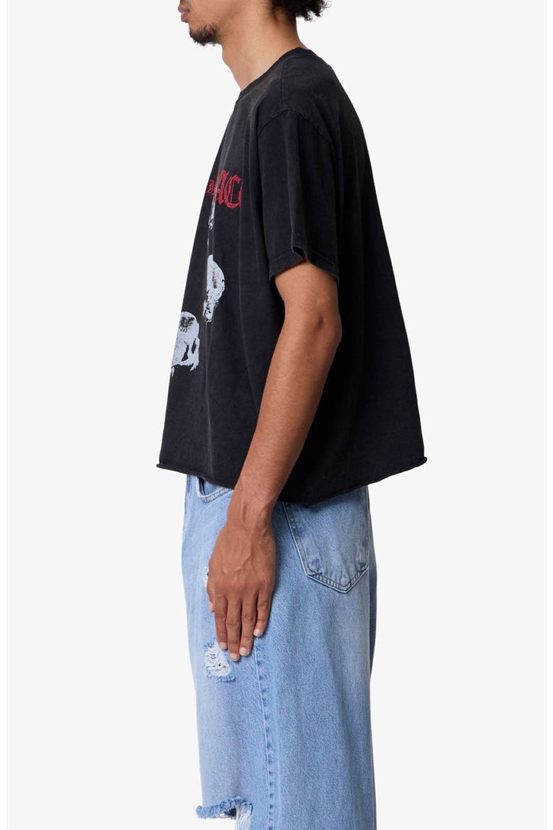 Rip Cotton Graphic T-Shirt, Alternate, color, WASHED BLACK