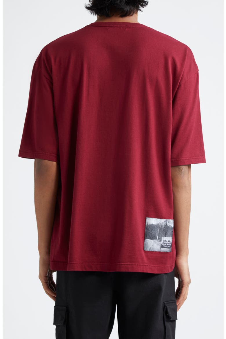 Undercover 'Twin Peaks' Oversize Cotton Graphic T-Shirt (Men