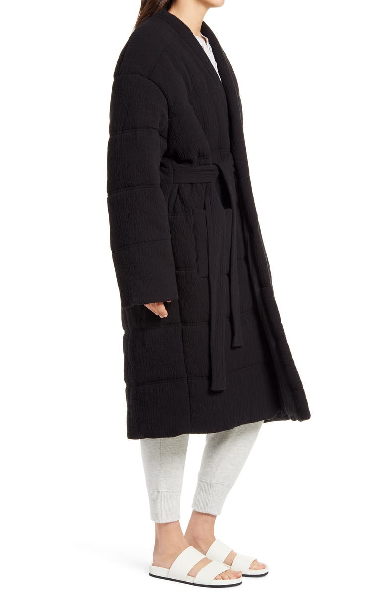 OFFHOURS Homecoat Unisex Quilted Cotton Lounge Coat, Alternate, color, 