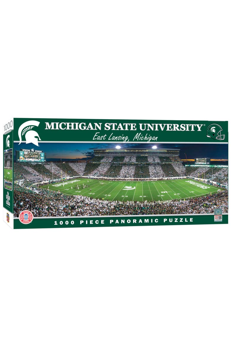 Michigan State 1000pc Panoramic Puzzle, Main, color, Multicolor