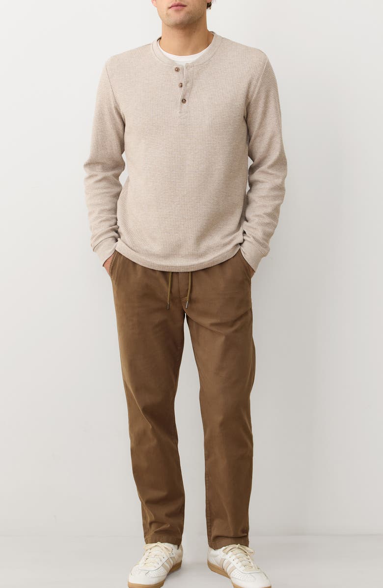 Marine Layer Double Knit Waffle Henley, Alternate, color,