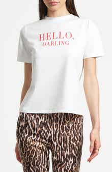 Stretch Cotton Graphic T-Shirt