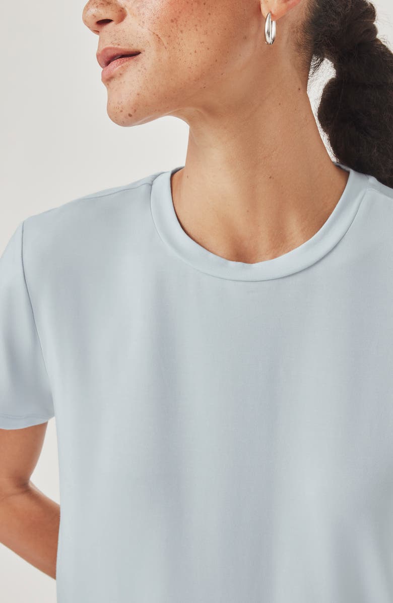 Splendid Tyra Crewneck T-Shirt, Alternate, color, Country Air Blue