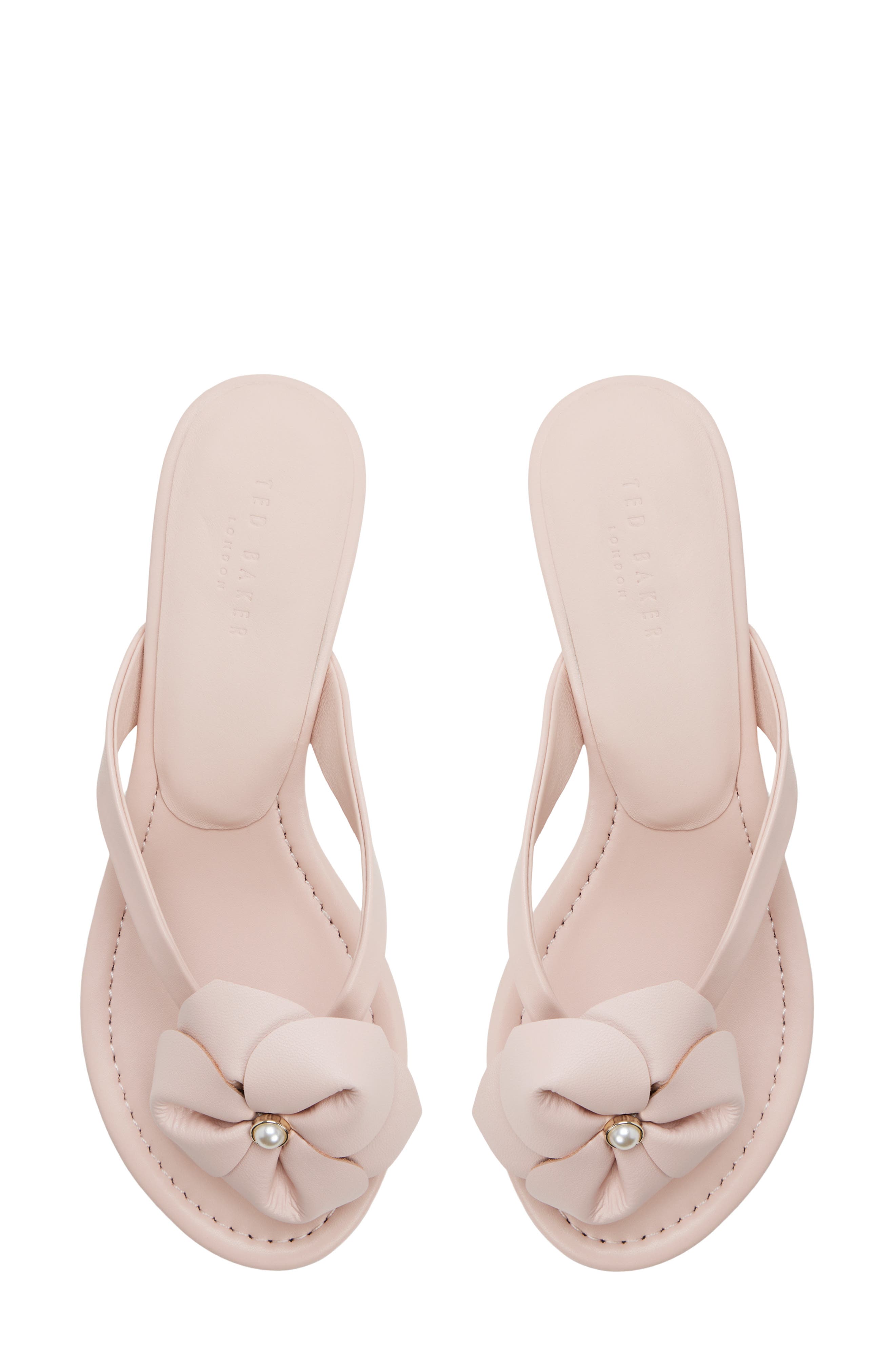 Ted Baker London Birdie Floral Sandal, Alternate, color, Pink