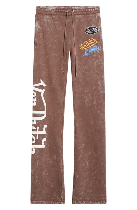 Mineral Wash Fleece Drawstring Pants