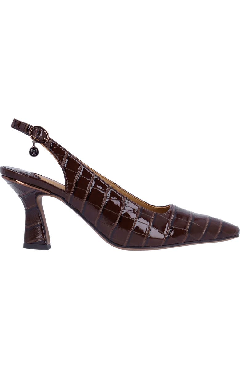 J. Reneé Delah Slingback Pump, Alternate, color, Brown
