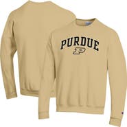 Champion Men's Champion  Gold Purdue Boilermakers Arch Over Logo Pullover Sweatshirt