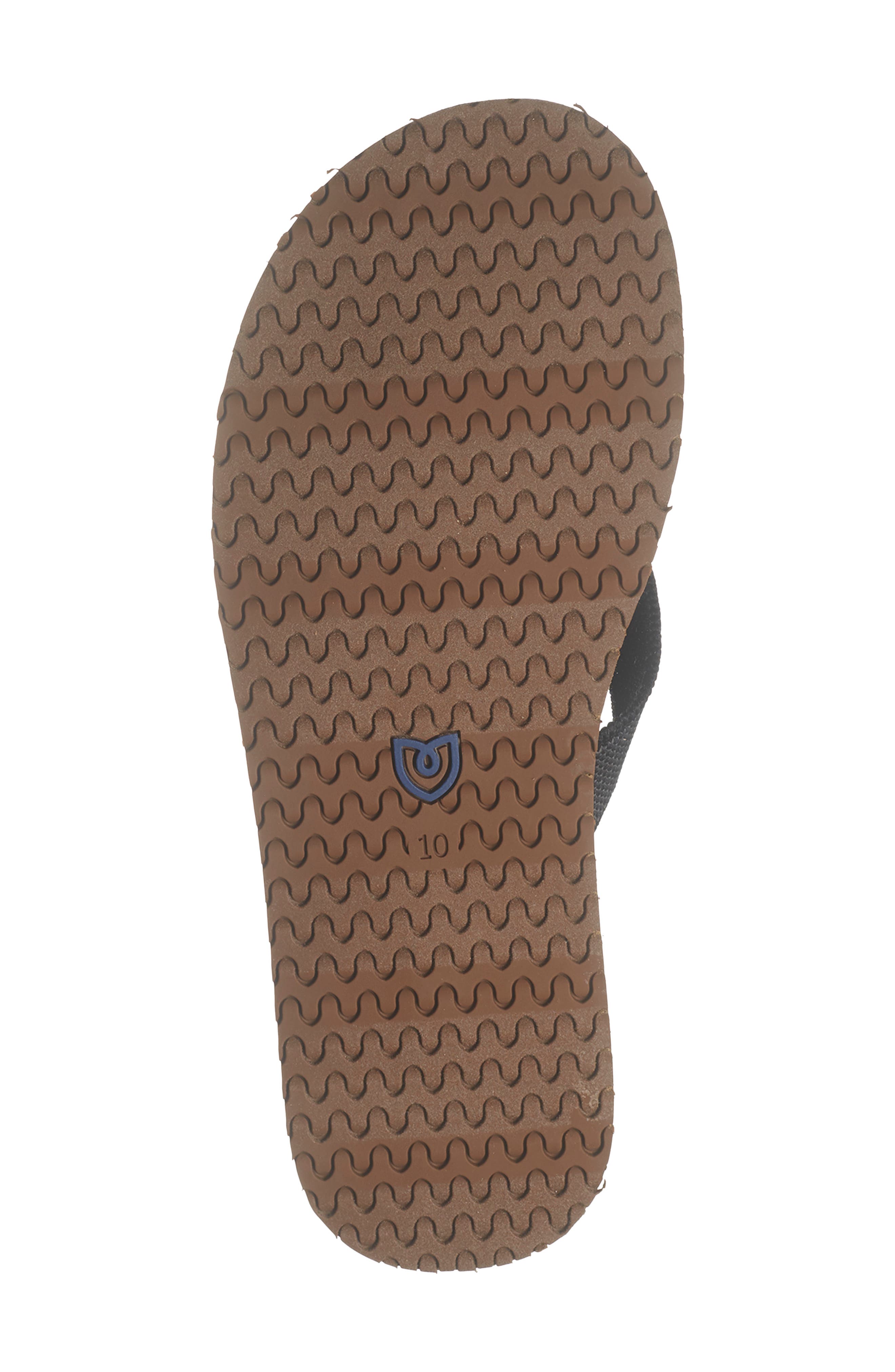 Flip Flop Sandal, Alternate, color, BLACK
