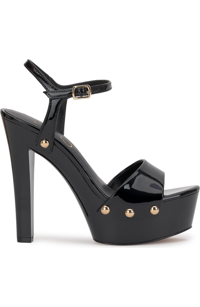 Jessica Simpson Calenta Ankle Strap Platform Sandal, Alternate, color, Black