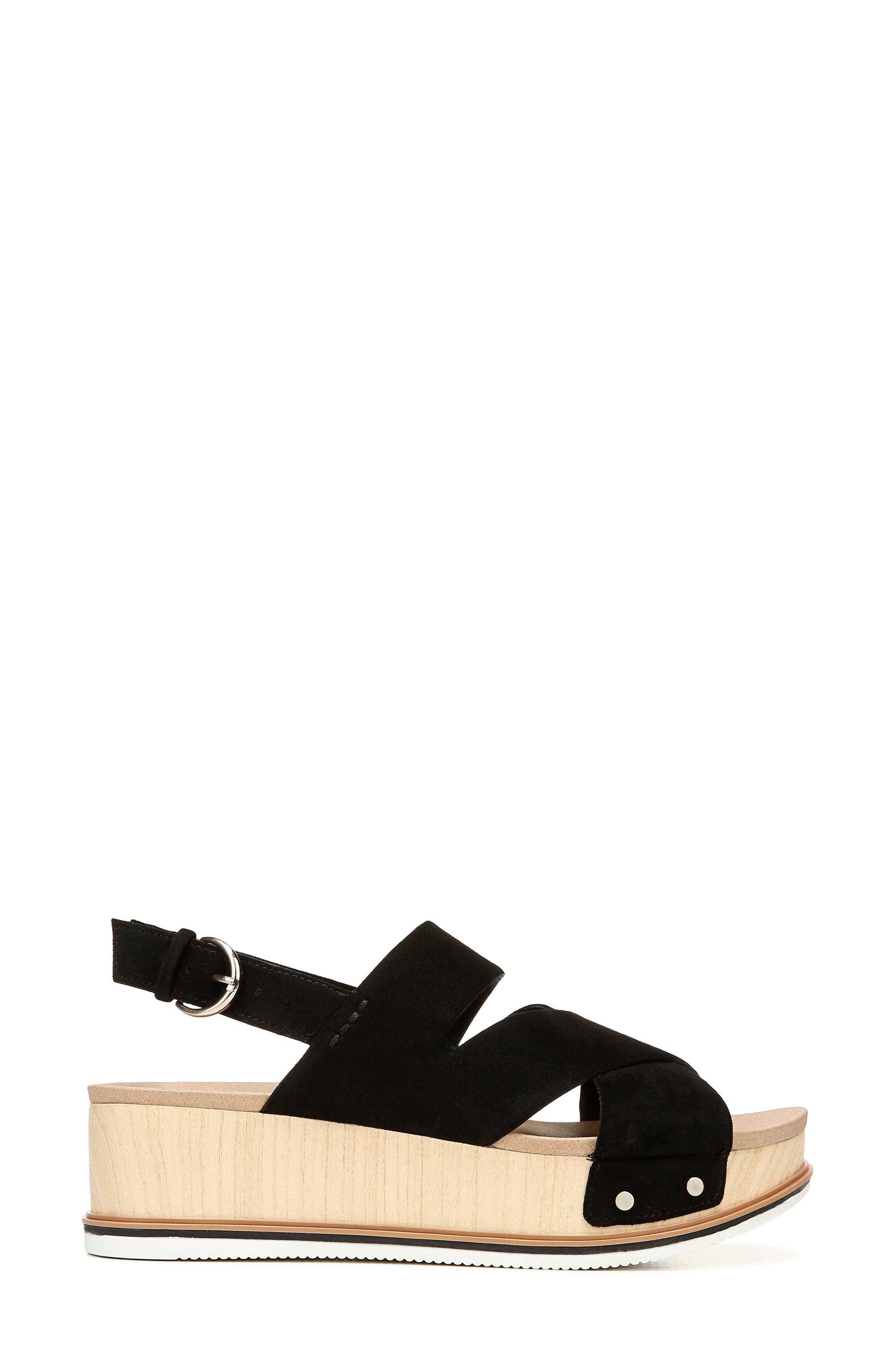 Dr. Scholl's Catchin' Rays Platform Sandal, Alternate, color, 