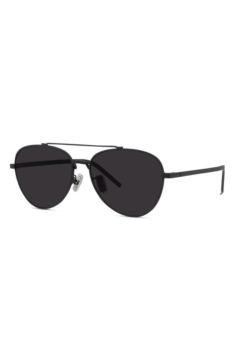 Givenchy 56mm Aviator Sunglasses, Alternate, color,