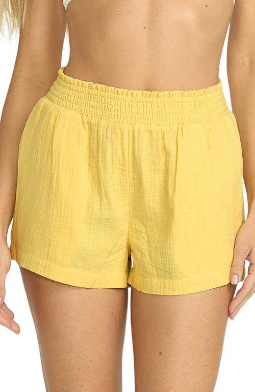 BILLABONG BILLABONG IN THE WAVES COTTON GAUZE SHORTS 