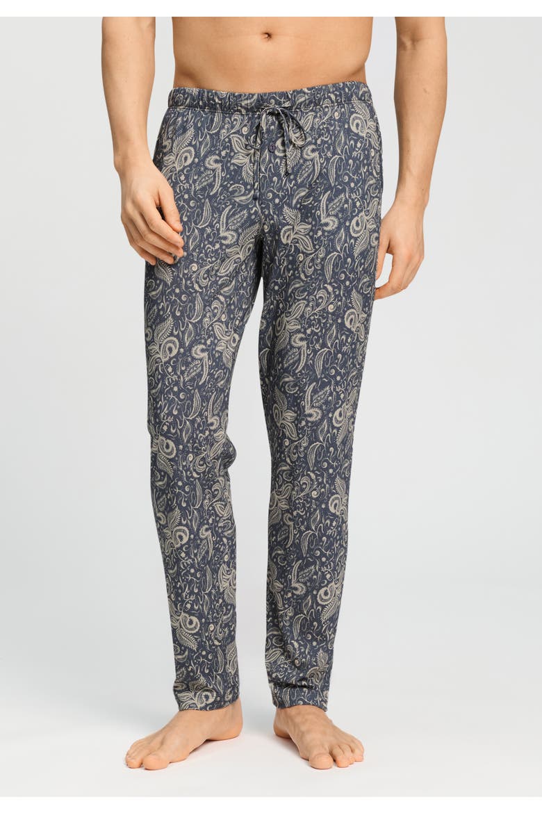 Night & Day Cotton Drawstring Pants, Alternate, color, Midnight Dream