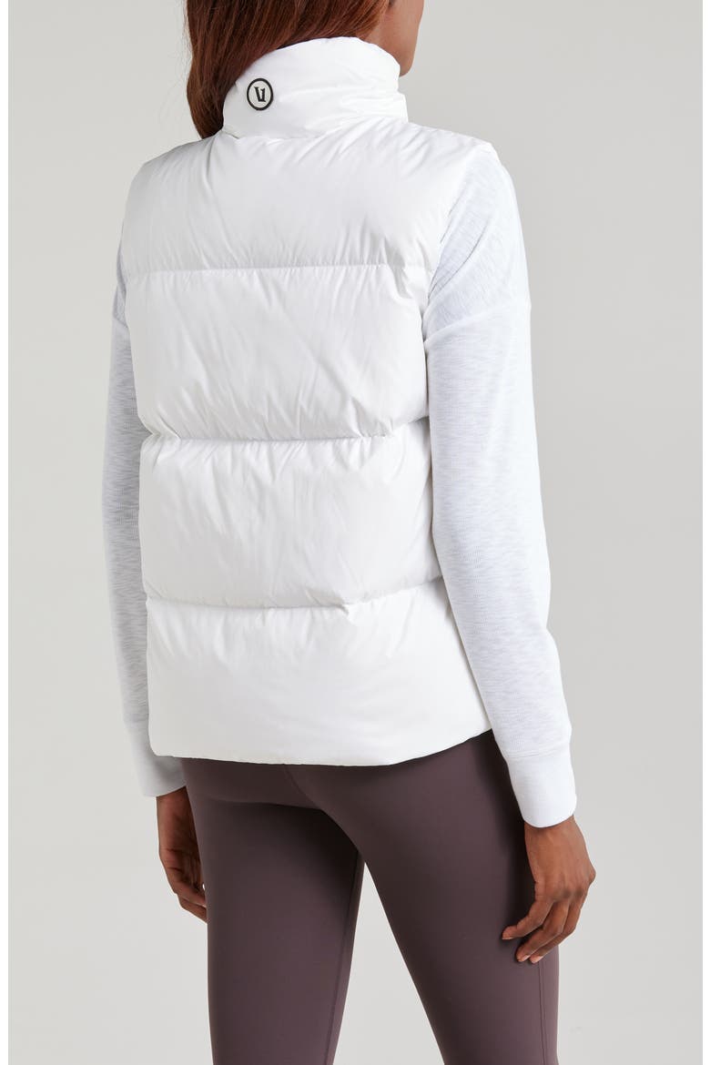 Hillside Down Vest, Alternate, color, WHITE