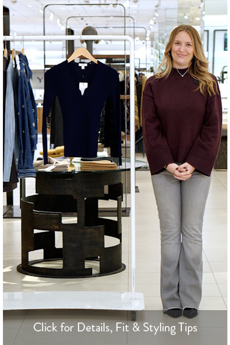 Lara V-Neck Knit Top video