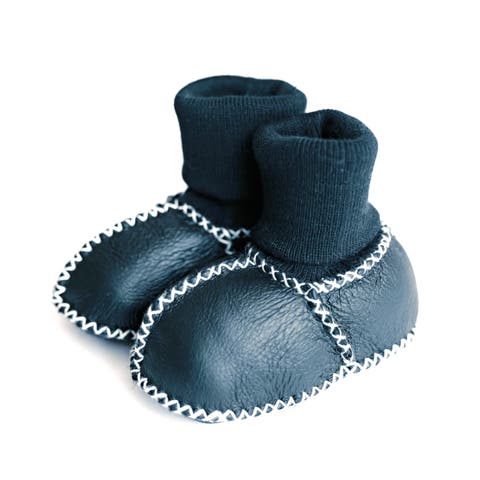 Organic Shearling Baby Booties - Stay On (baby)