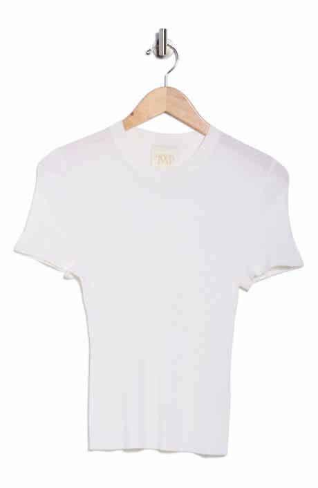 TWP Tease Short Sleeve Wool Sweater