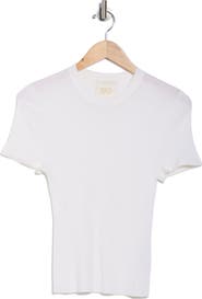 TWP Tease Short Sleeve Wool Sweater