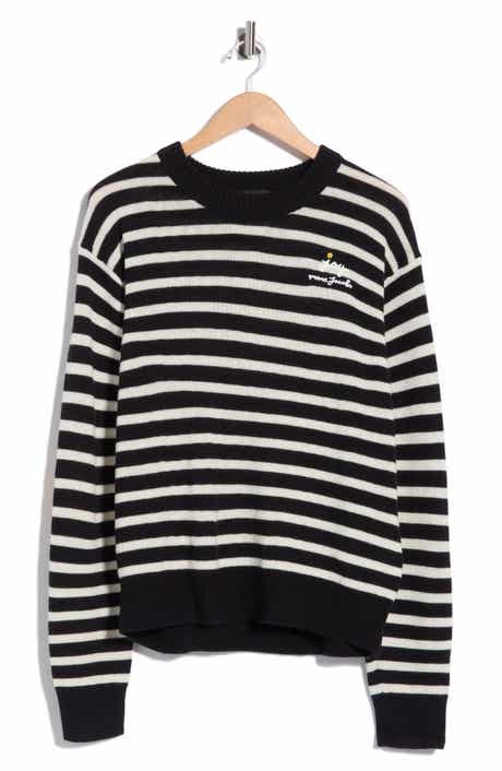 Joy Striped Crewneck Sweater