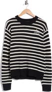 Marc Jacobs Joy Striped Crewneck Sweater