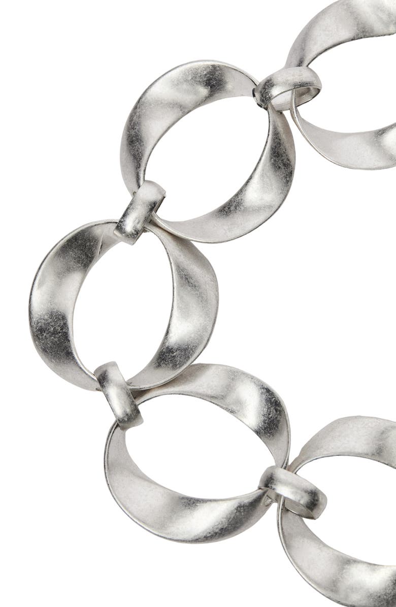 MANGO Metal Hoop Belt, Alternate, color,