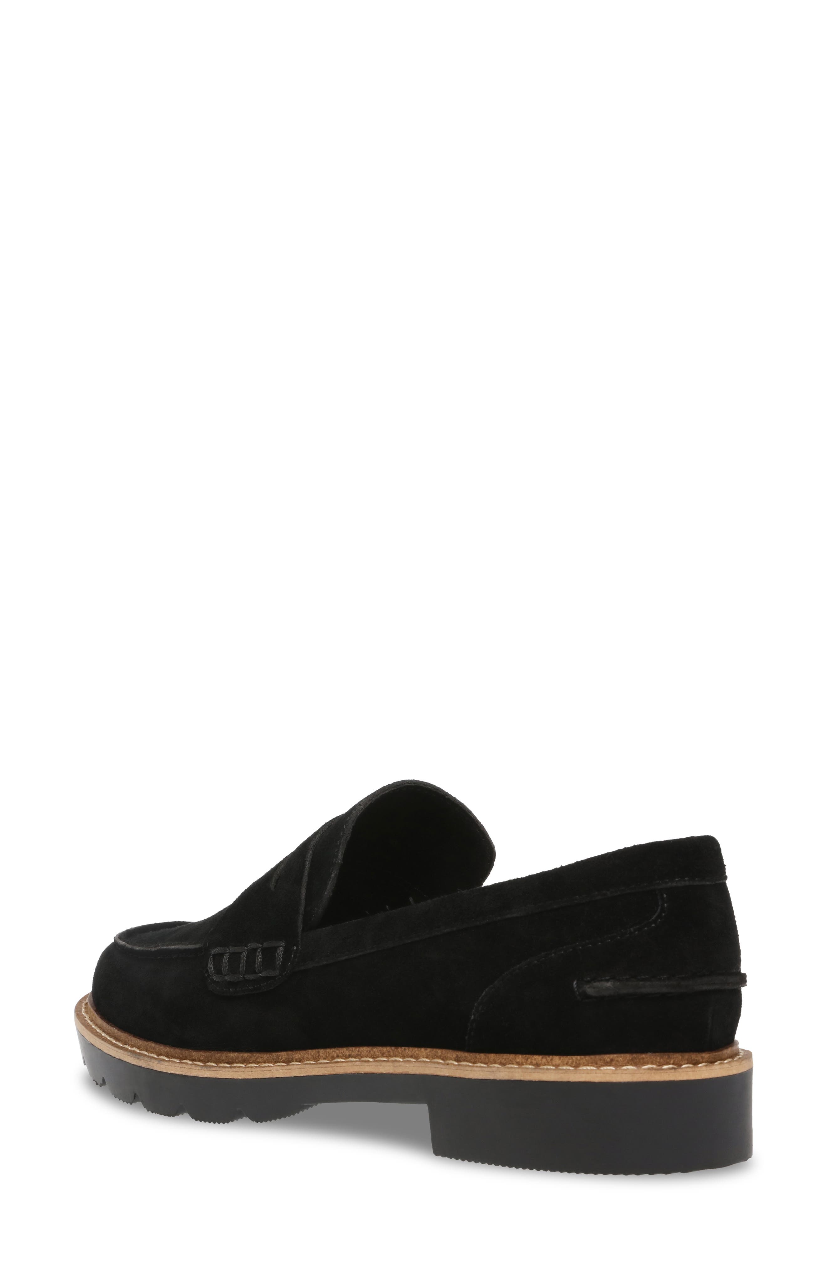 Anne Klein Emmylou Penny Loafer, Alternate, color, Black