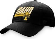 TOP OF THE WORLD Men's Top of the World Black Idaho Vandals Slice Adjustable Hat