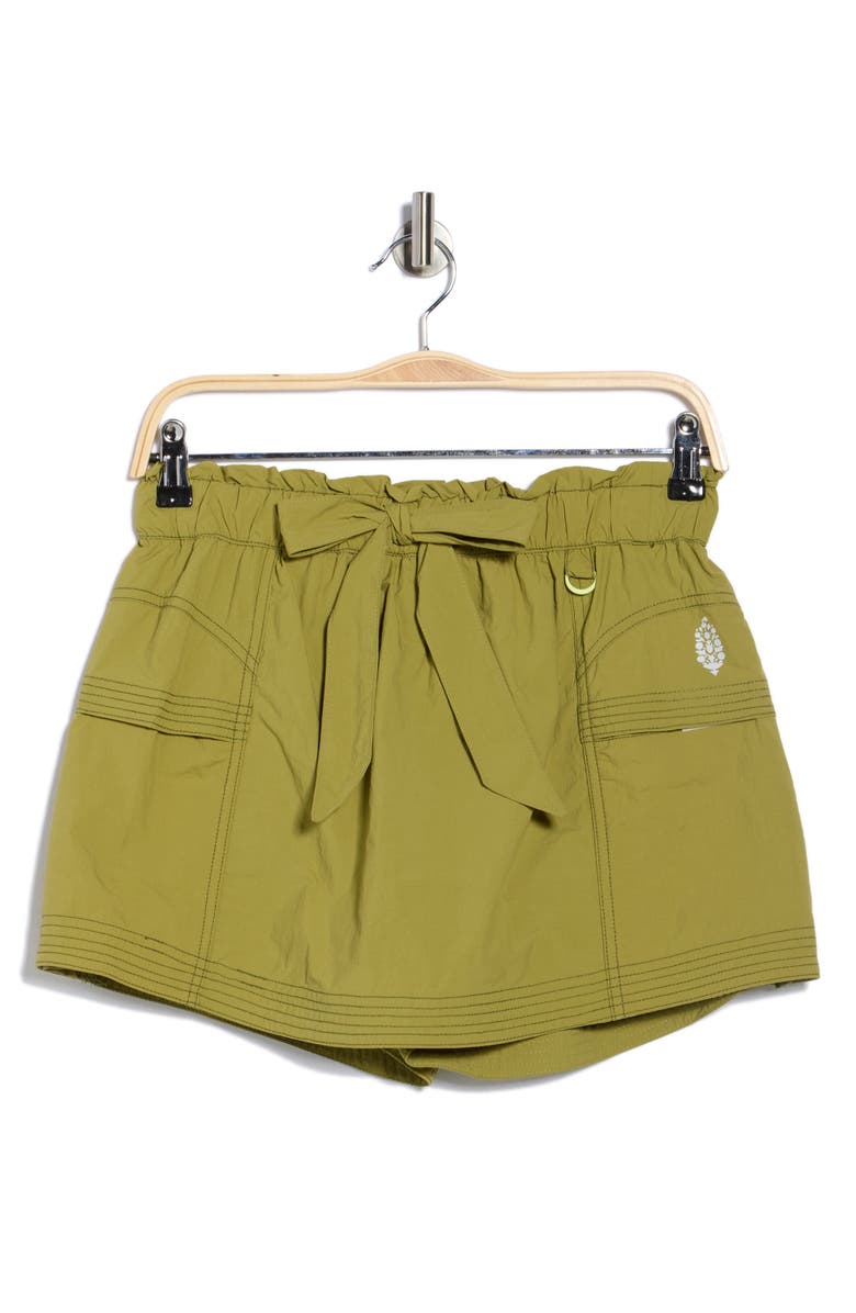 FREE PEOPLE MOVEMENT In The Wild Skort, Alternate, color, Green
