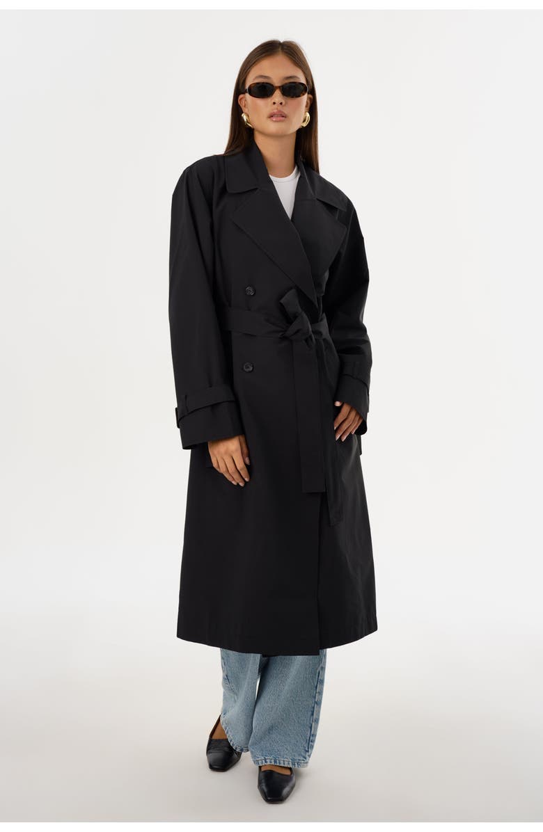 LAMARQUE Colette | Trench Coat, Main, color, Black