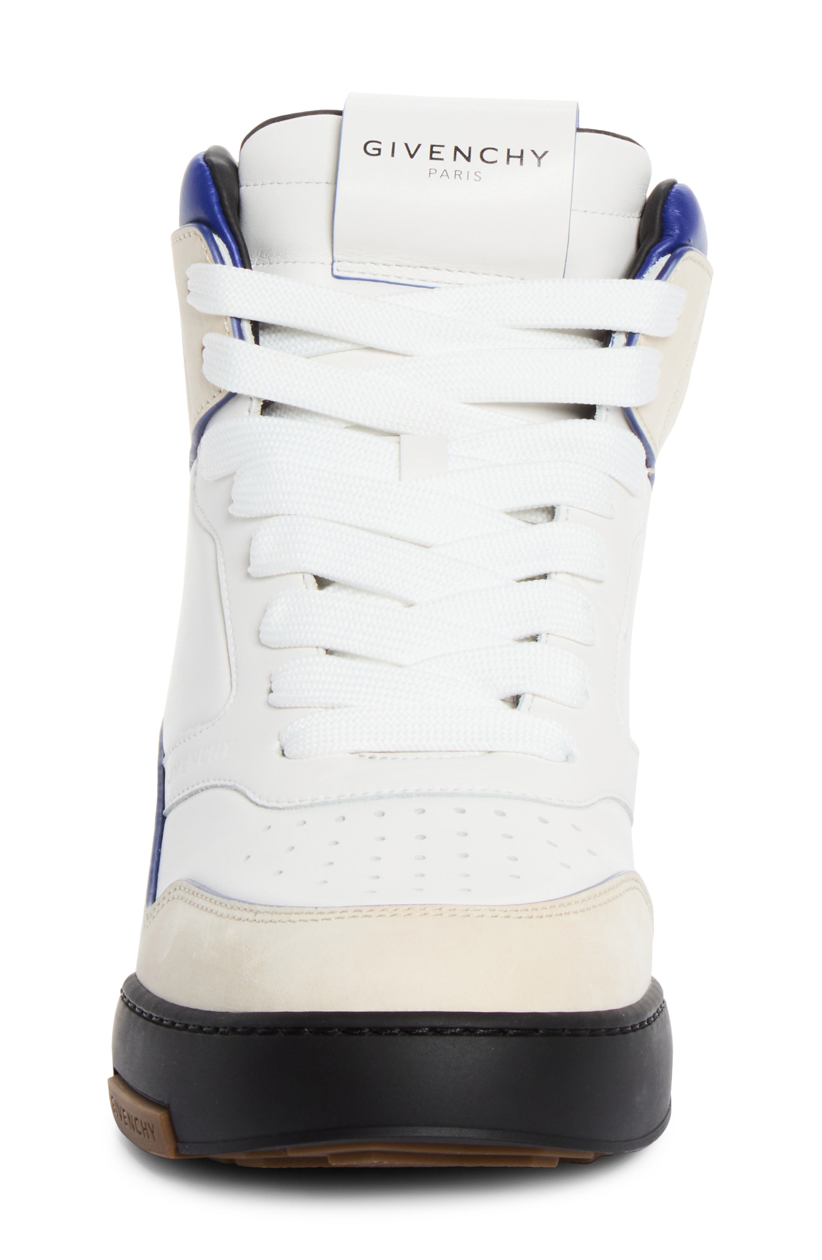 Hard Court Hi Sneaker, Alternate, color, BLACK/ BLUE/ WHITE