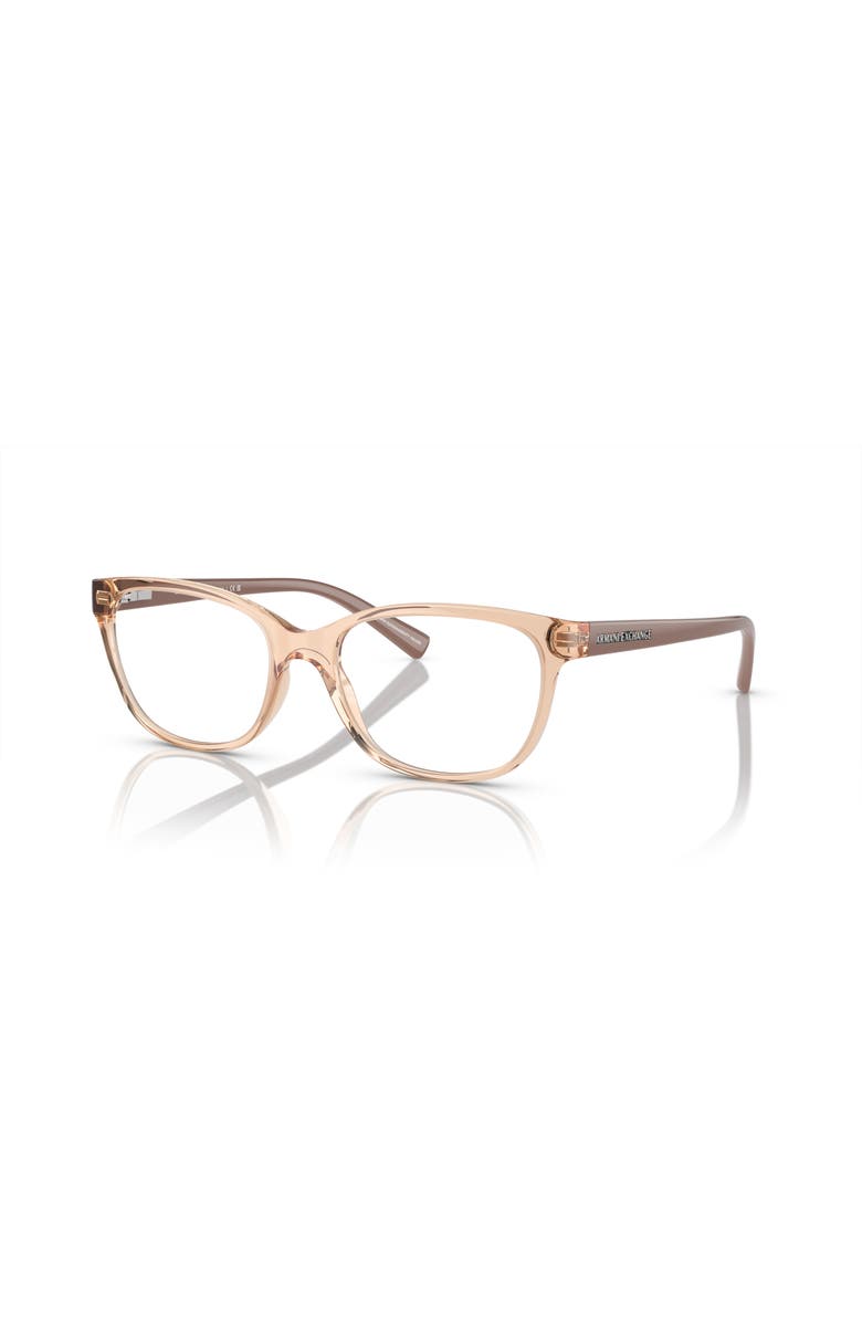 Armani Exchange 53mm Cat Eye optical glasses, Main, color, Gold