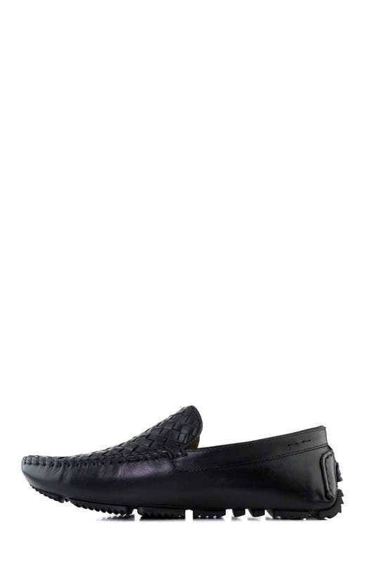 Marc Joseph New York Spring St Leather Venetian Weave Driver Loafer, Alternate, color, 
